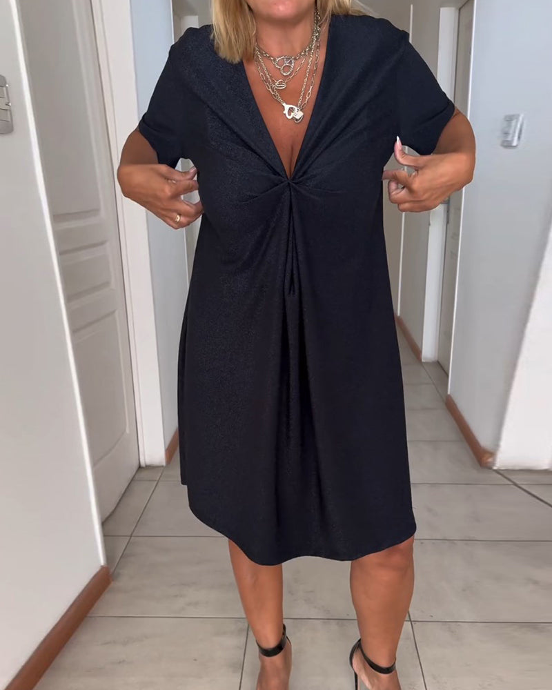 Talia™ | Jurk met V-hals