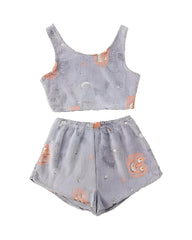 Luna™ | Flanellen Halloween Pyjama met Reflecterende Details
