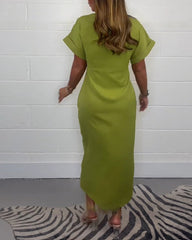 Valerie™ | Elegant Geplooide Jurk