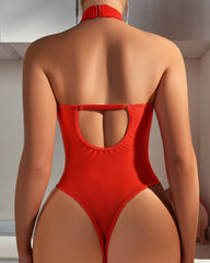 Lara™ | Geborduurde Mesh Bodysuit
