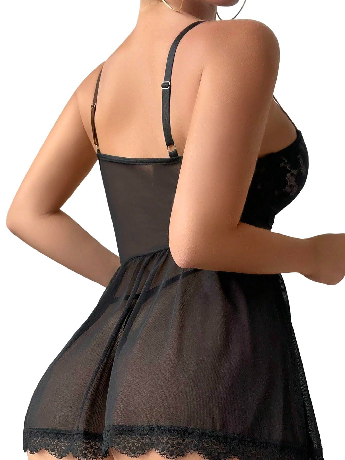 Kaley™ | Transparante Babydoll