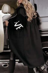 Charlotte™ | Luxe Lange Jas met Capuchon