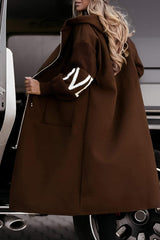 Charlotte™ | Luxe Lange Jas met Capuchon