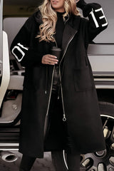 Charlotte™ | Luxe Lange Jas met Capuchon