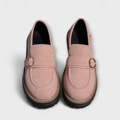 Sylvie™ | Casual Loafers met Ronde Neus