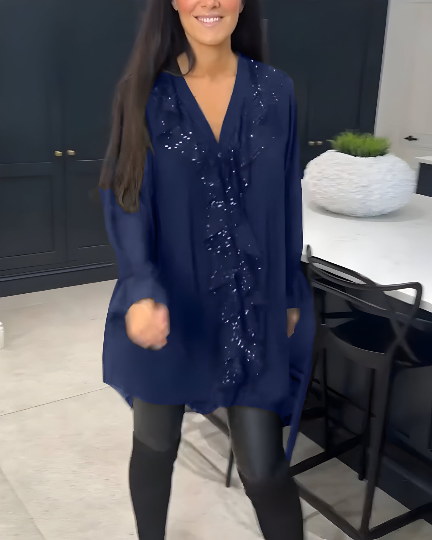 Skylar™ | Elegante Blouse met Volants