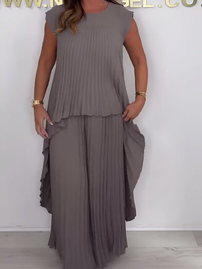 Laney™ | Geplooide Midi Set