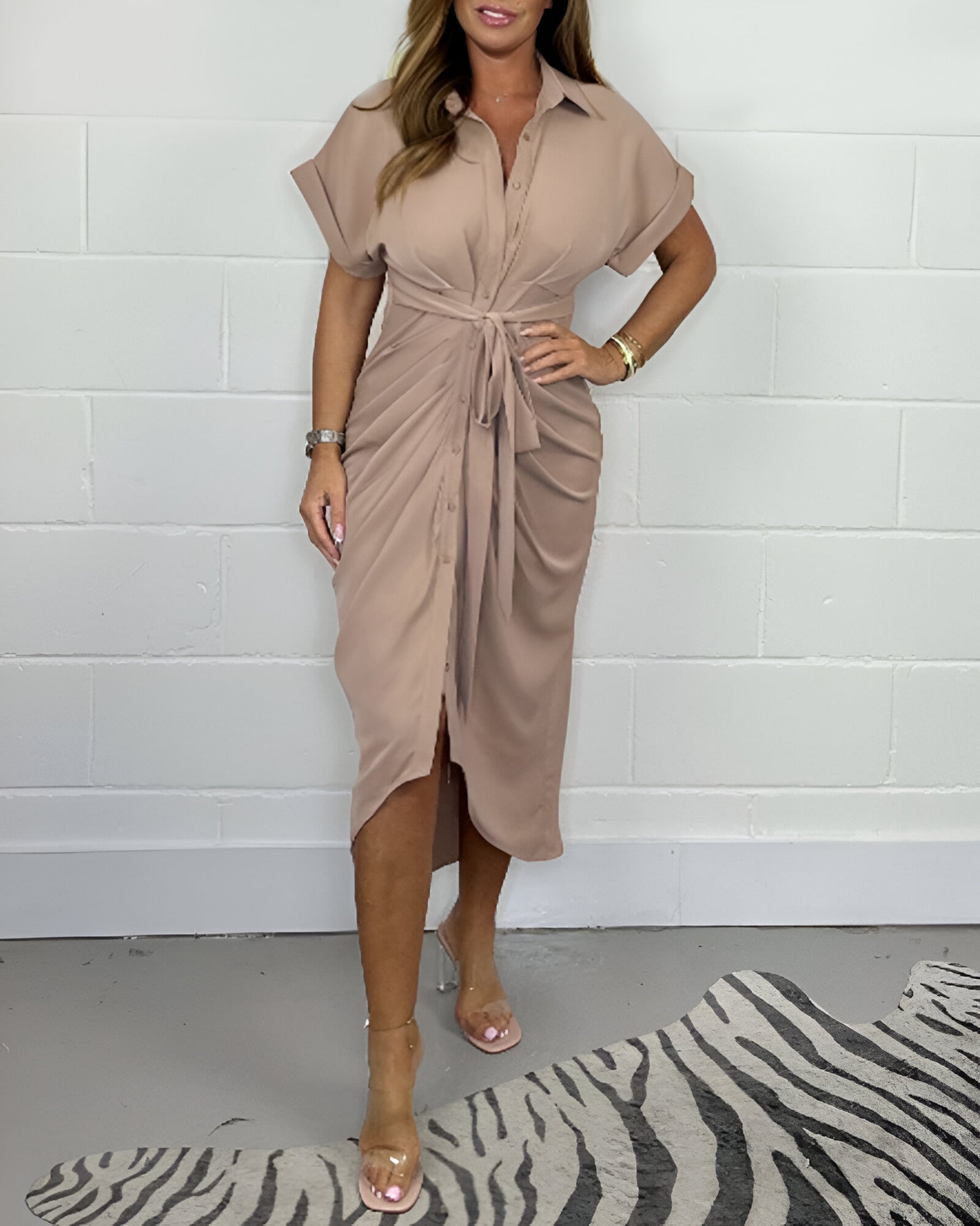 Valerie™ | Elegant Geplooide Jurk