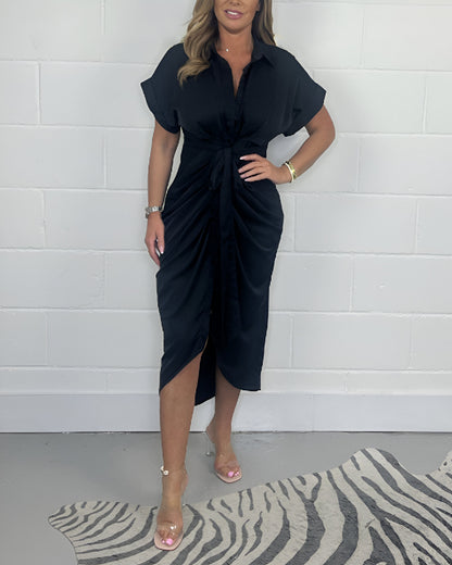 Valerie™ | Elegant Geplooide Jurk