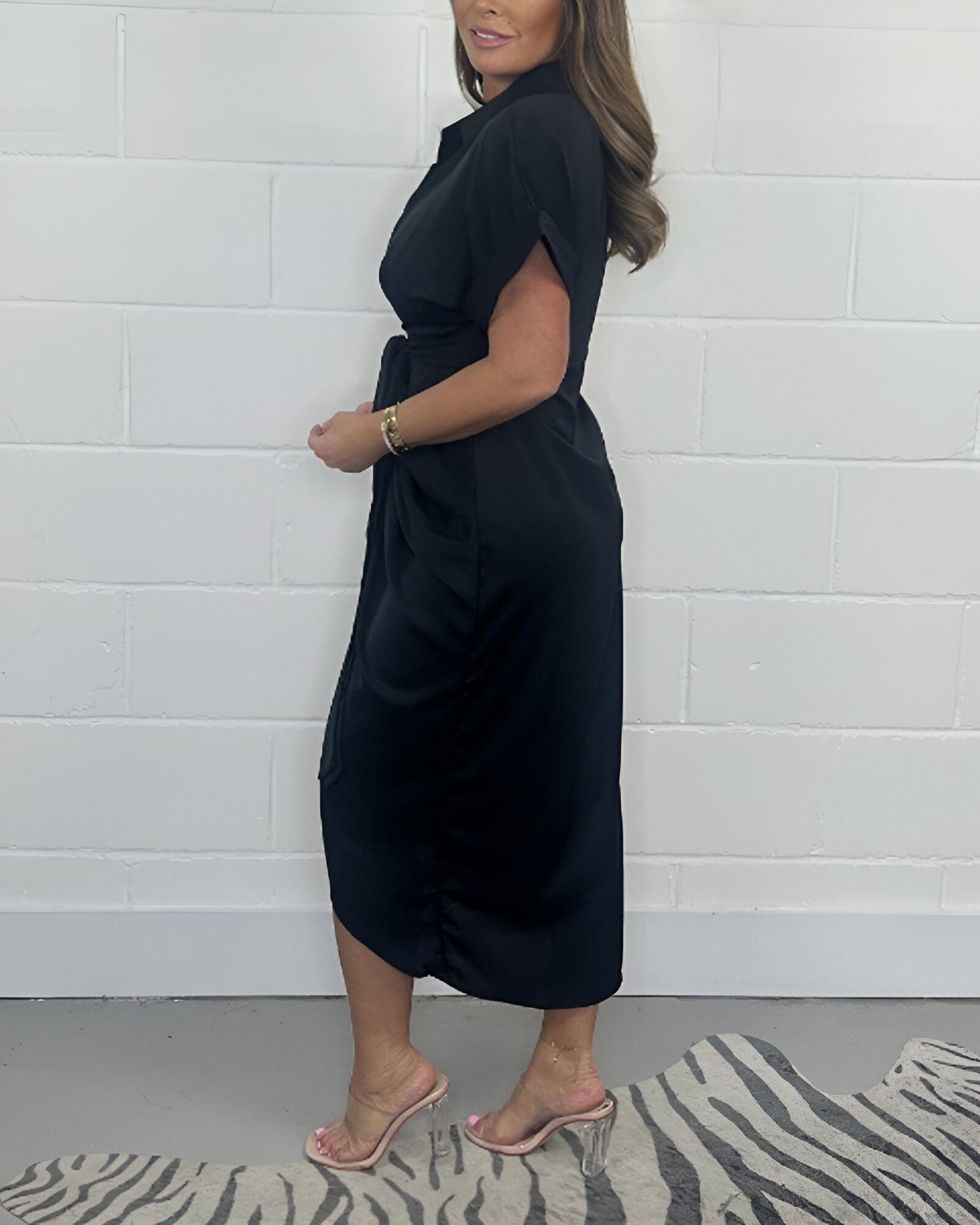 Valerie™ | Elegant Geplooide Jurk