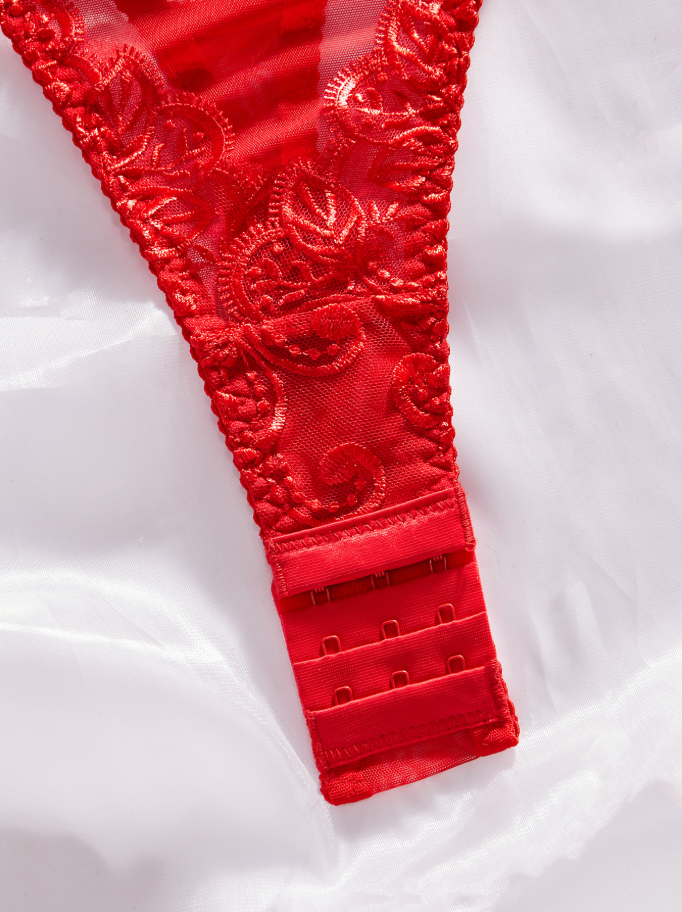 Jasmina™ | Romantische Bodysuit met Luxe Afwerking