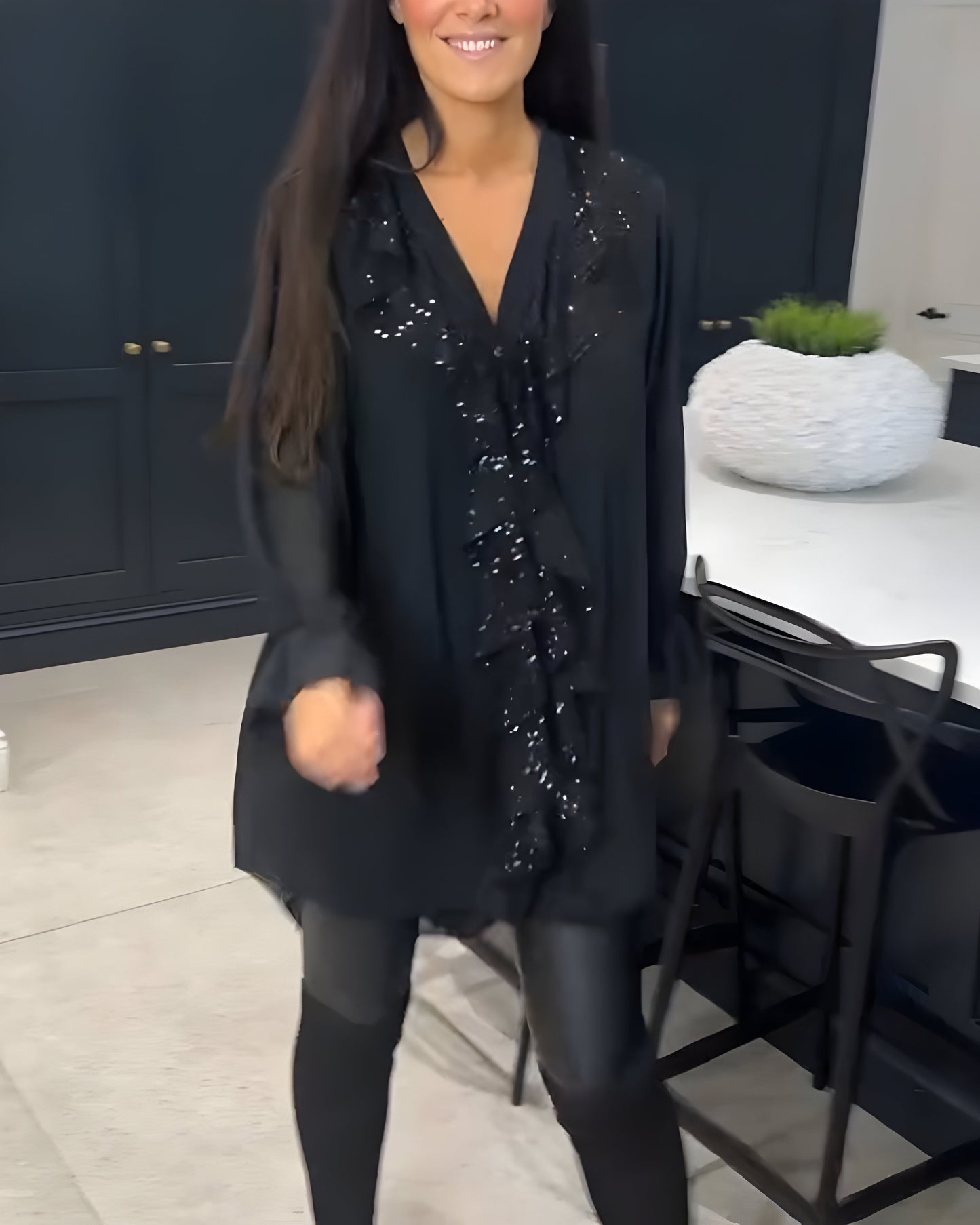 Skylar™ | Elegante Blouse met Volants