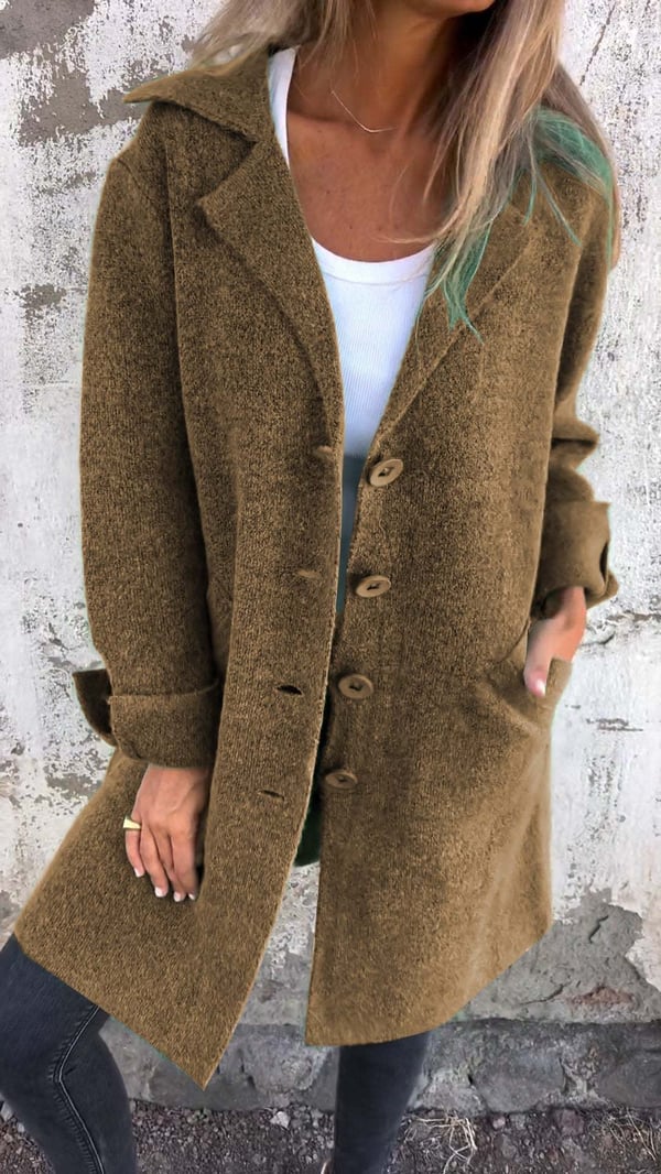 NOVERA™ | Modern Classic Wool Coat