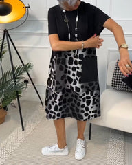 Naomi™ | Casual Printjurk met Ronde Hals