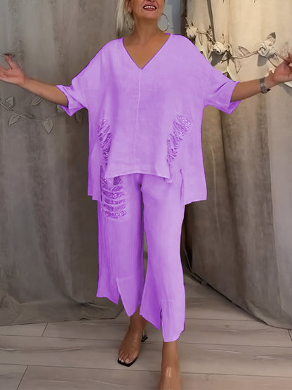 Bianca™ | Tweedelig Zomeroutfit met Details