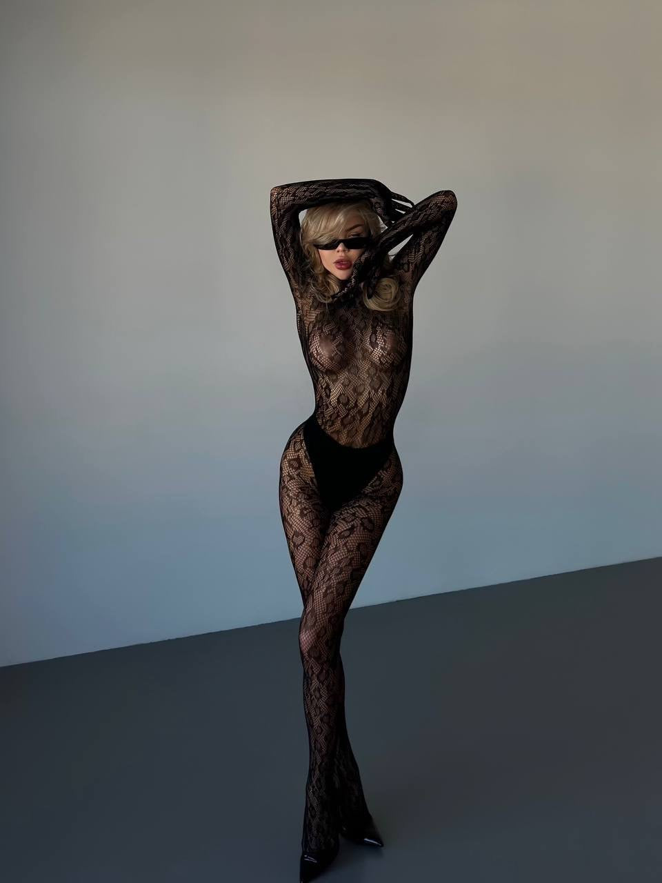 Chloé™ | Sensuele Kanten Bodystocking