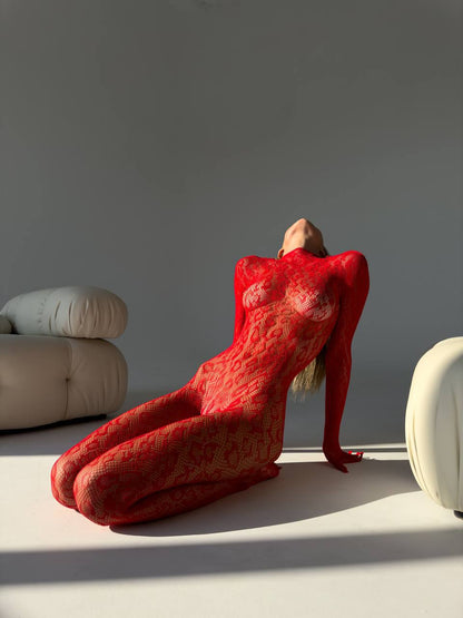 Chloé™ | Sensuele Kanten Bodystocking