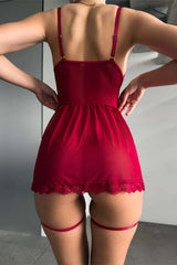 Kaley | Transparante Babydoll