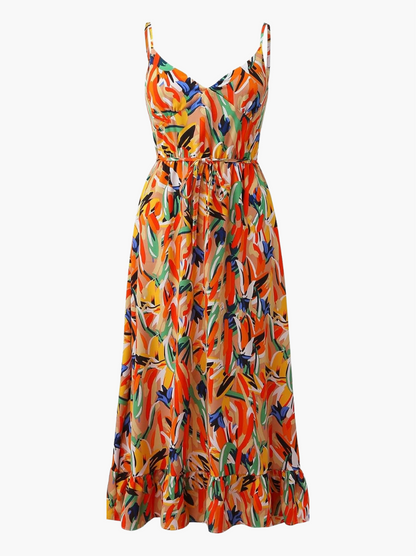 NOVERA™ | Stijlvolle jurk met tijdloze kleurtinten