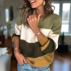 Sophia™ | Gestreepte Gebreide Trui