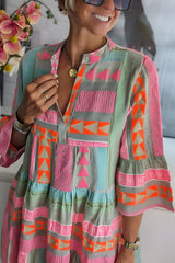 NOVERA™ | Elegante Zomer Midi Jurk