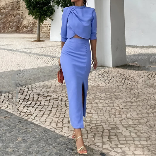 Elishia™ | Elegante Twee-delige Rok Set