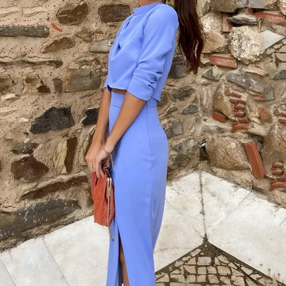 Elishia™ | Elegante Twee-delige Rok Set