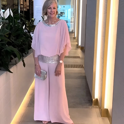 Roos™ | Luxe Damespak met Pailletten