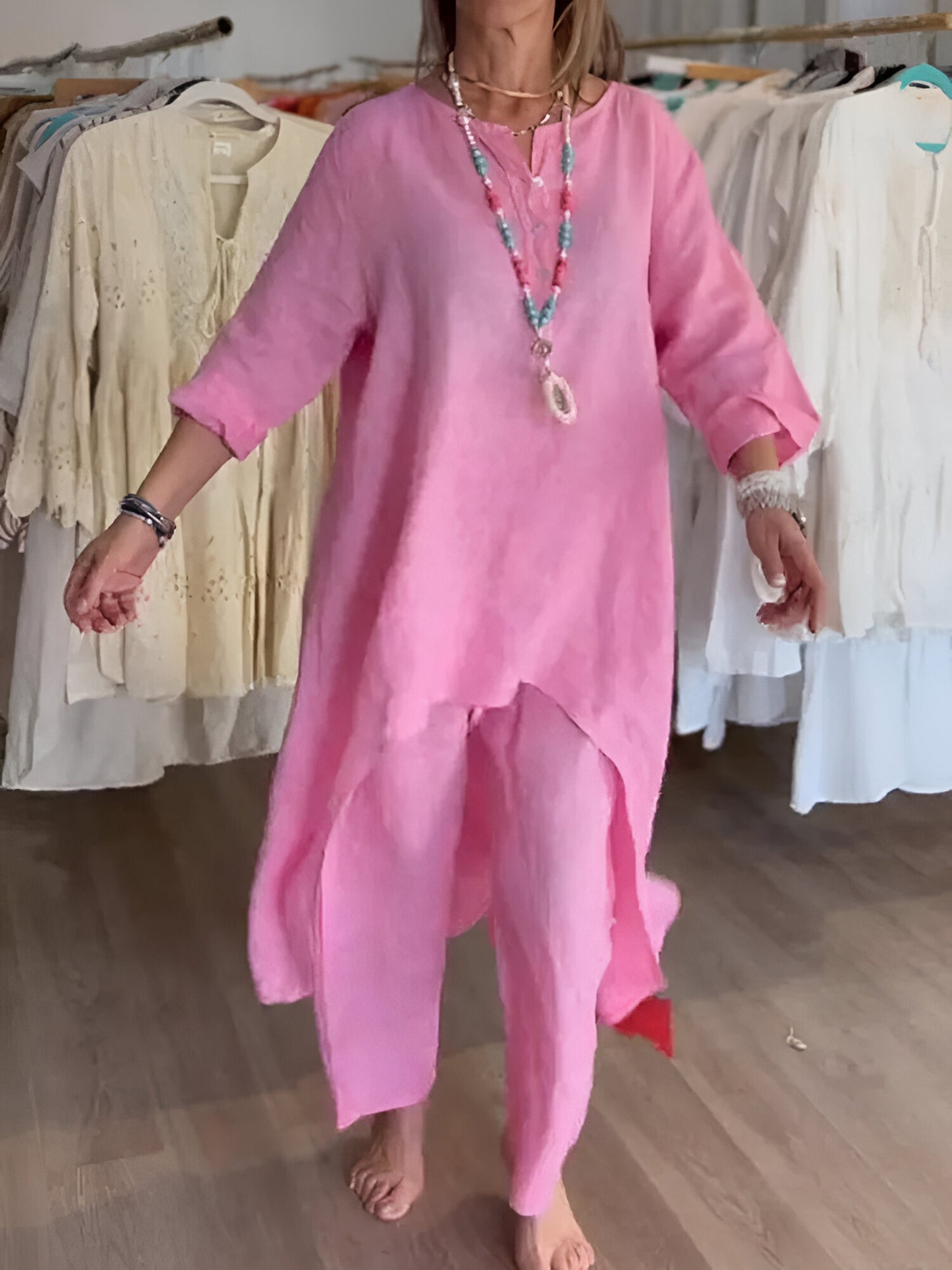 Mirelle™ | Luchtige Katoenmix Zomerset