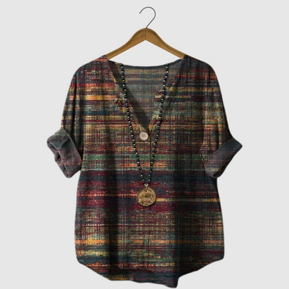 Kristina™ | Kleurrijke blouse