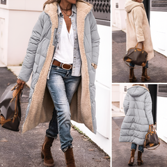 Isa™ | Dubbelzijdige Winterjas – Teddy & Gewatteerd