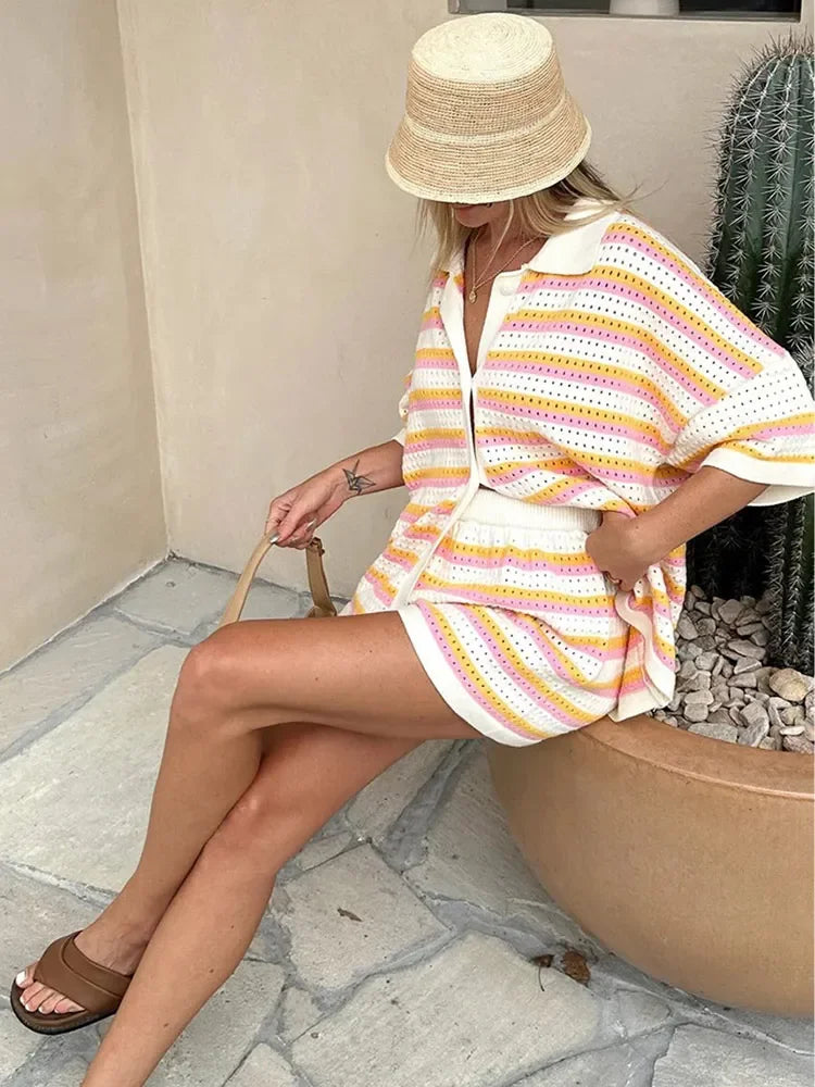 NOVERA™ | GESTREEPT ZOMERSETJE