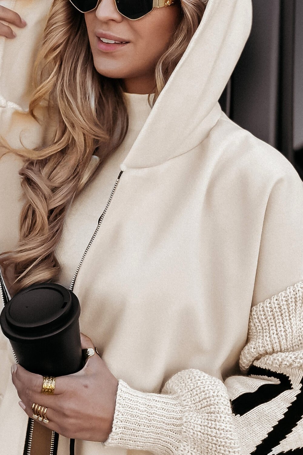 Charlotte™ | Luxe Lange Jas met Capuchon