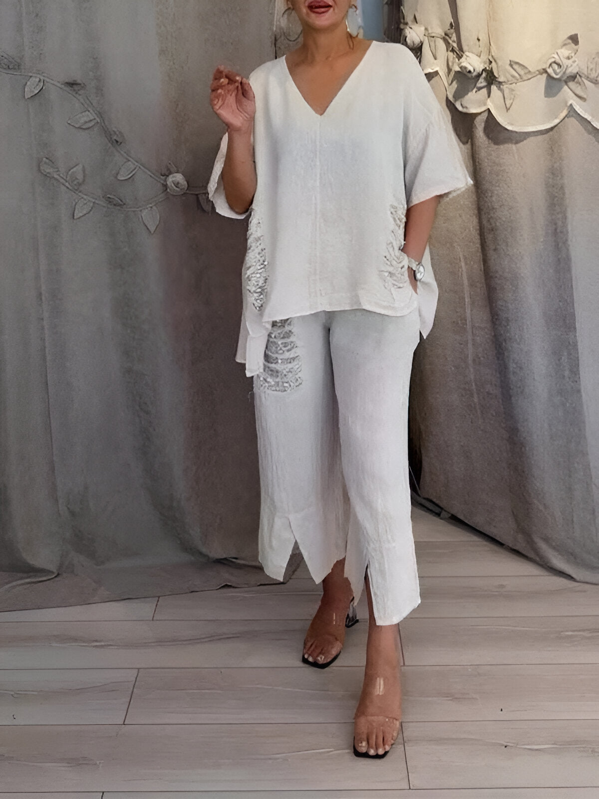 Bianca™ | Tweedelig Zomeroutfit met Details