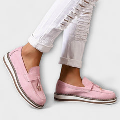 Elvira™ | Casual Loafers met Ronde Neus