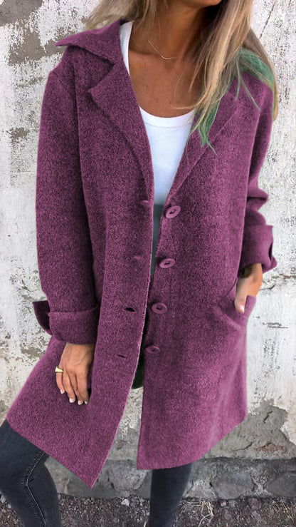 NOVERA™ | Modern Classic Wool Coat