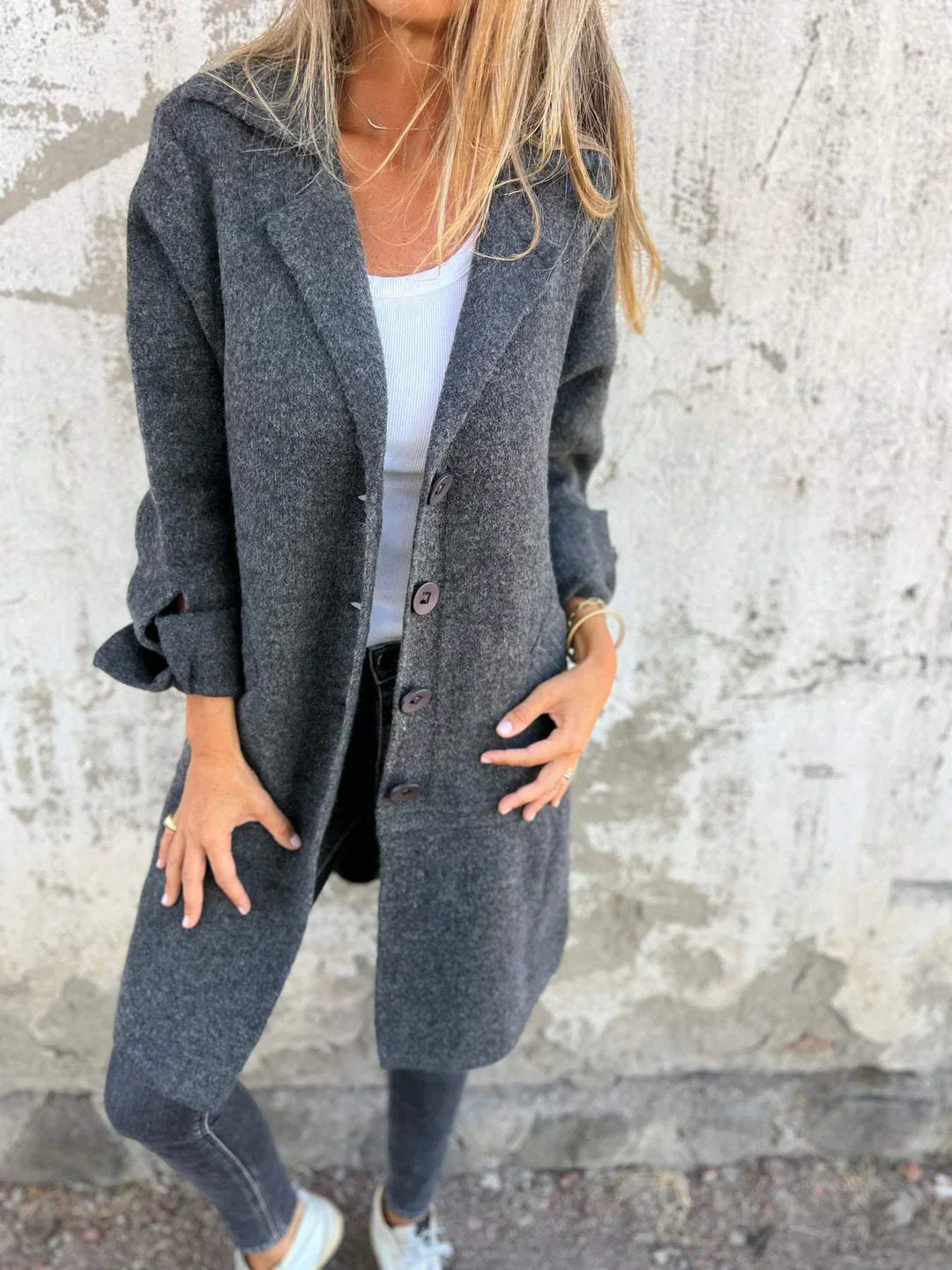 NOVERA™ | Modern Classic Wool Coat