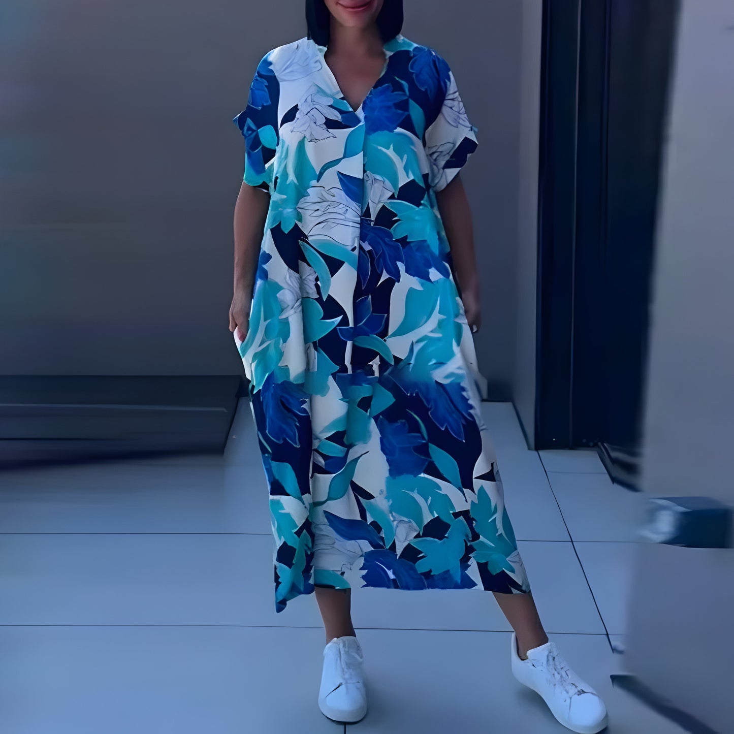 Helena™ | Maxi-jurk met Kleurrijke Print